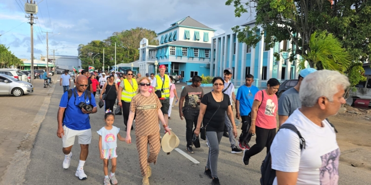 Wandelloop in Nickerie