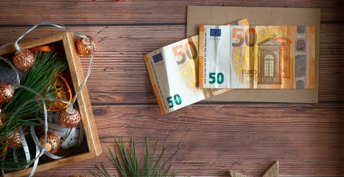 geschenk euro kerst geld