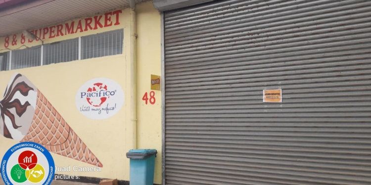 supermarkt winkel gesloten ecd
