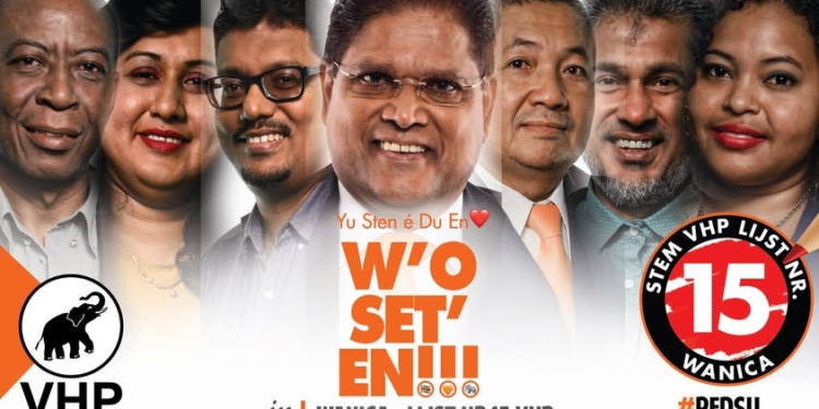 vho kandidatenlijst wanica