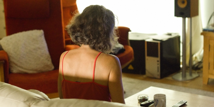 vrouw rug achteren hoofd anoniem dame