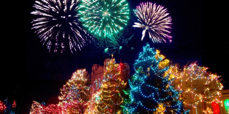 vuurwerk kerst
