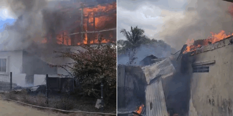 Huis aan de Hendrikstraat volledig afgebrand