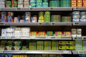 Winkelschap supermarkt
