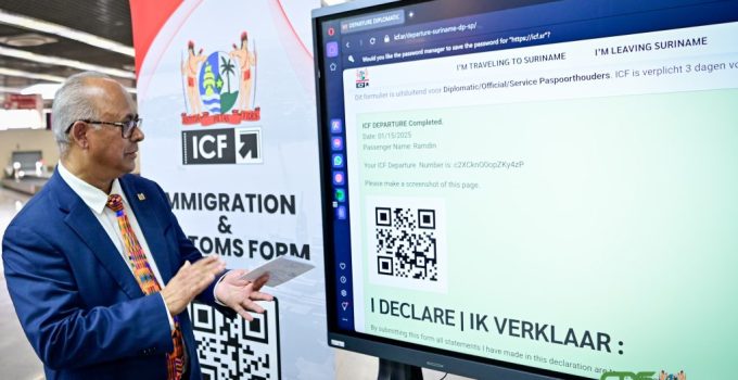 immigratie suriname zanderij