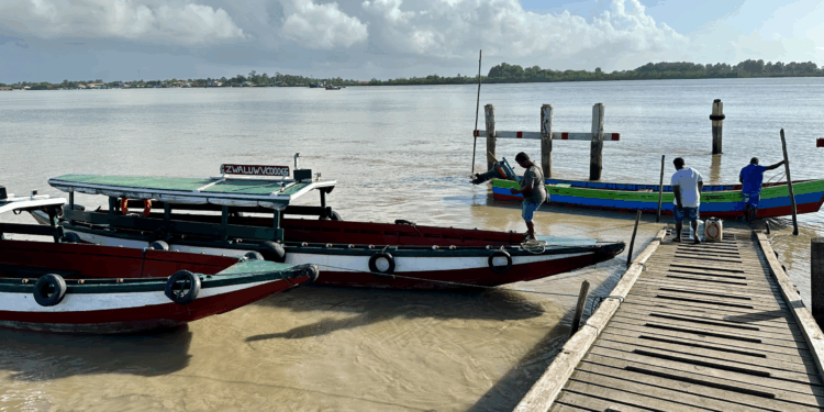 korjaal leonsberg suriname rivier