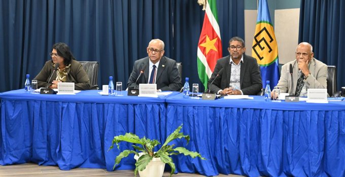 ramdin- mathoera- hassankhan en landveld verkiezingen