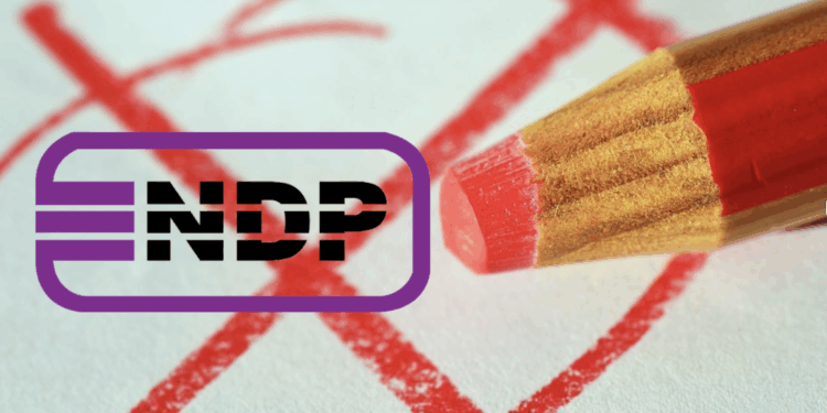 stemmen ndp verkiezingen