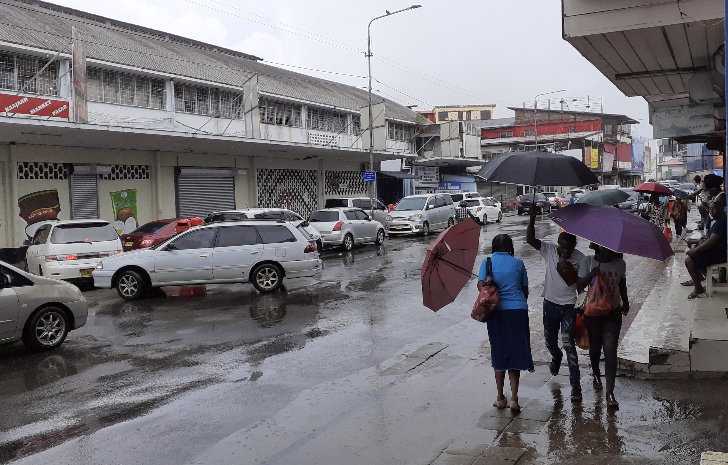 suriname paramaribo centrale markt 4