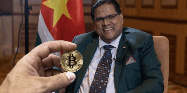 crypto bitcoin suriname chan santokhi
