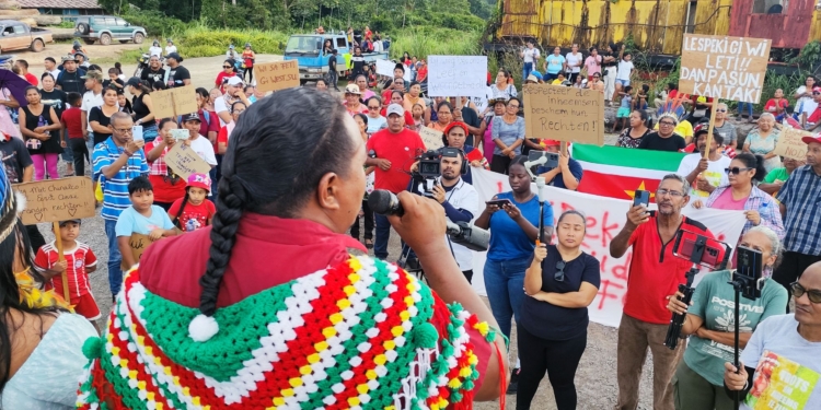 inheemsen protest