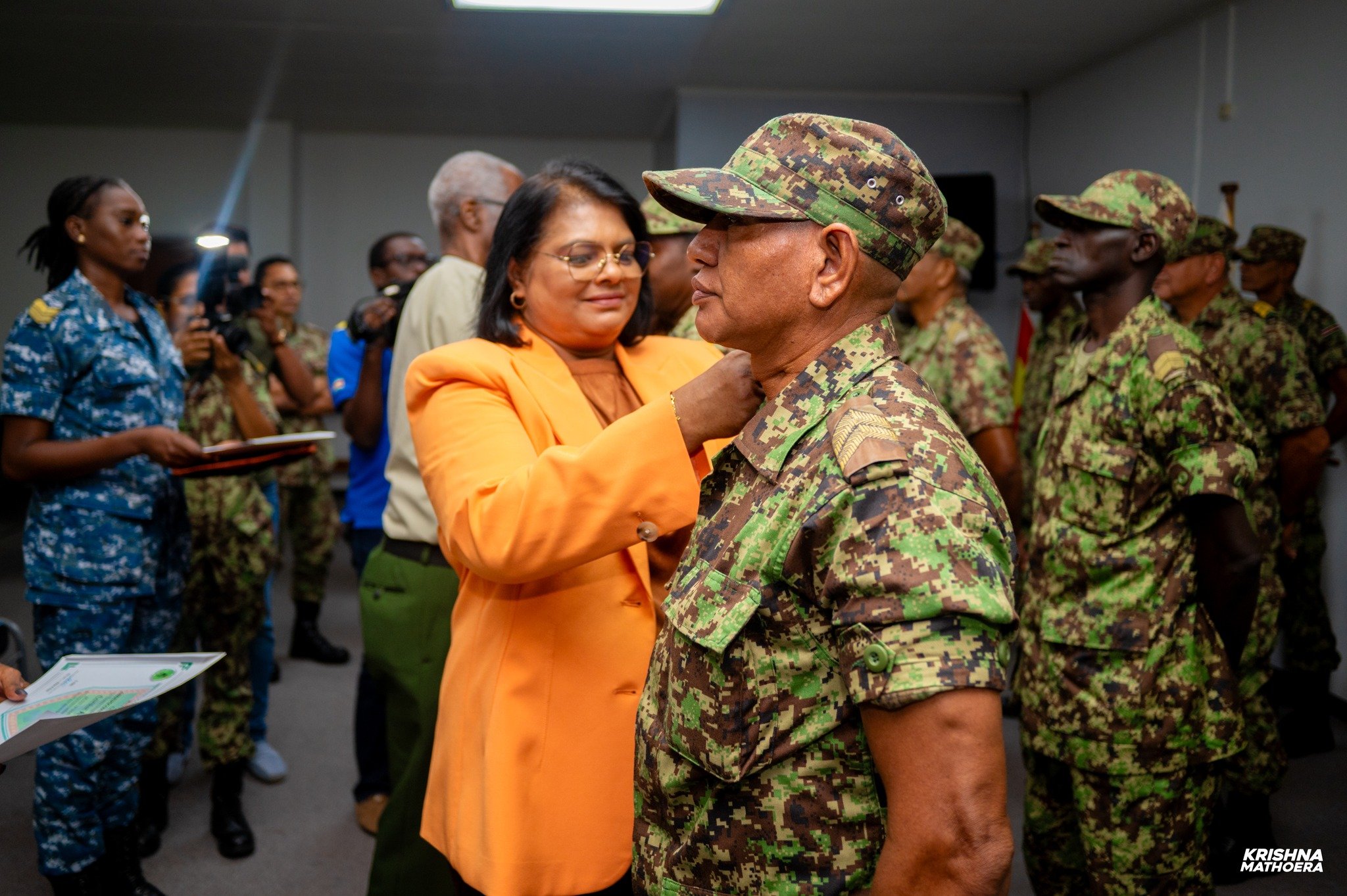 defensie militairen krishna mathoera