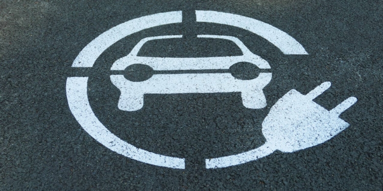 elektrische auto EV opladen