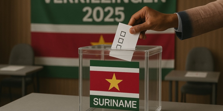 stemmen verkiezingen surinam 2