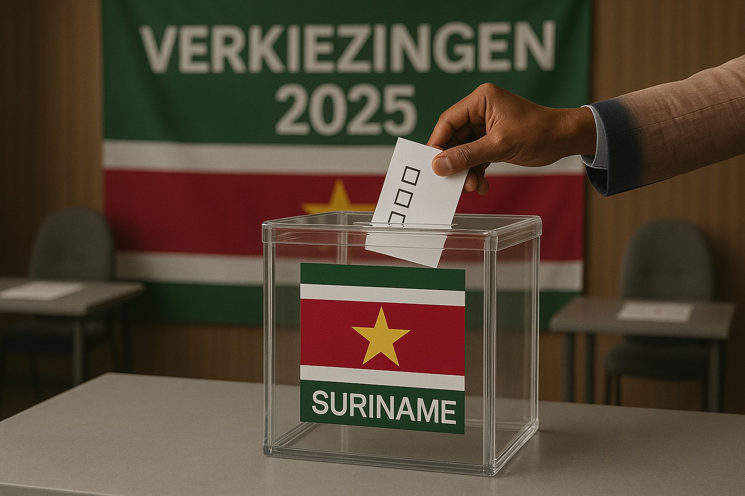 stemmen verkiezingen surinam 2