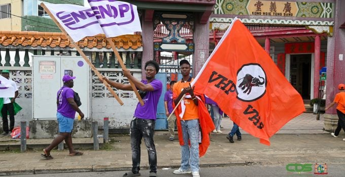 NDP en VHP verkiezing stemmen