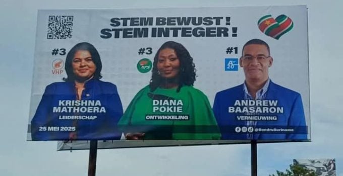 billboard misleiding verkiezing bondru