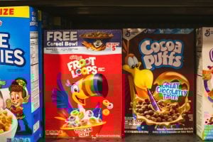 cereal ontbijt fruit loops