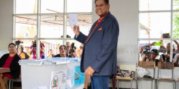 chan santokhi verkiezing stemmen