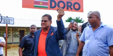 chan santokhi verkiezingen stemmen