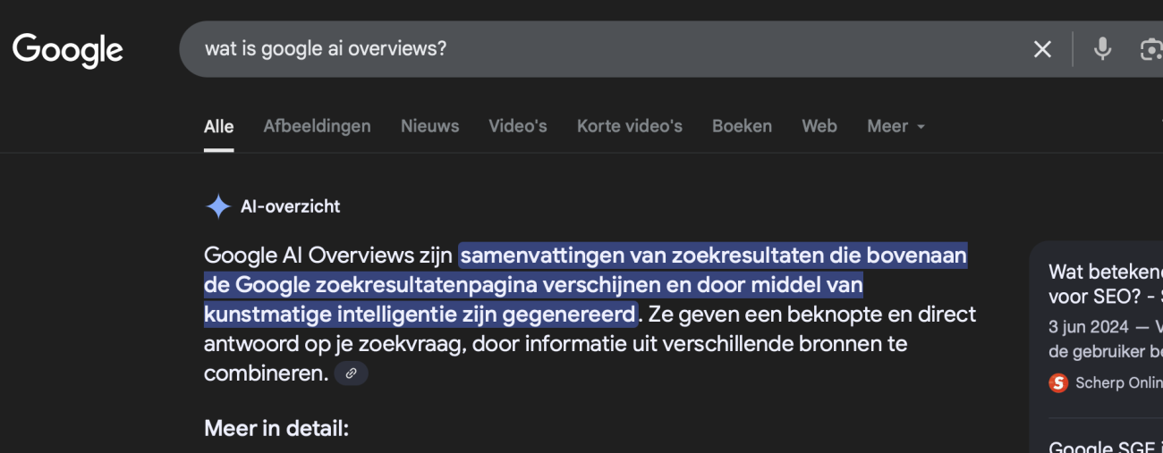 google search