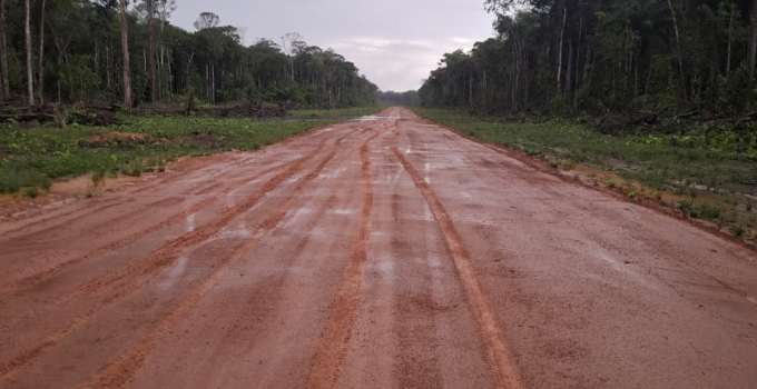 illegale landingsbaan