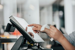 kassa winkel betalen