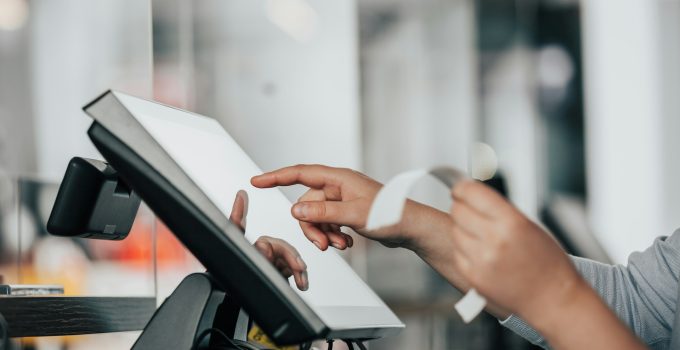 kassa winkel betalen