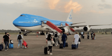klm 747 zanderij