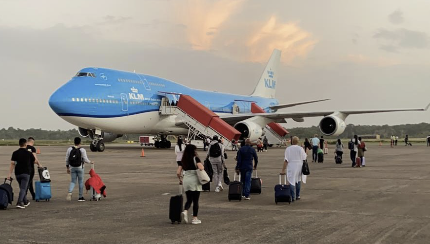 klm 747 zanderij