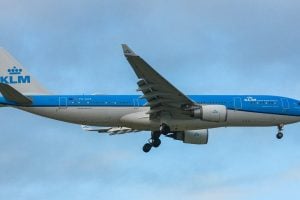 klm airbus vliegtuig