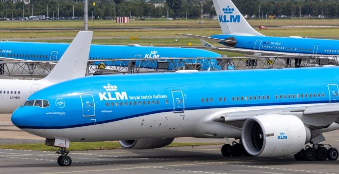klm boeing vliegtuig 777