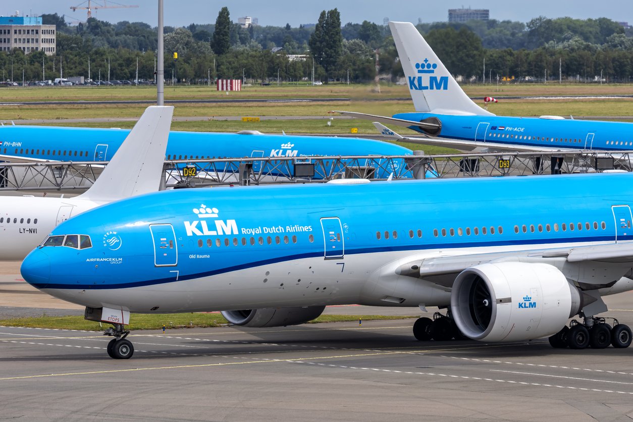 klm boeing vliegtuig 777