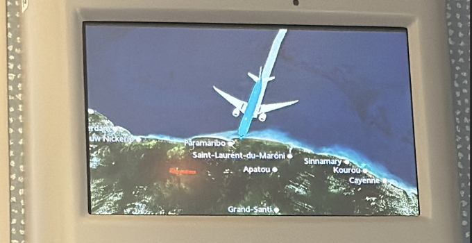 klm paramaribo zanderij