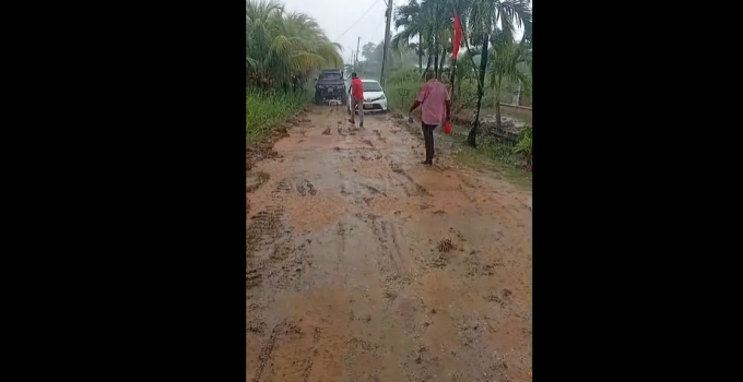 slechte weg