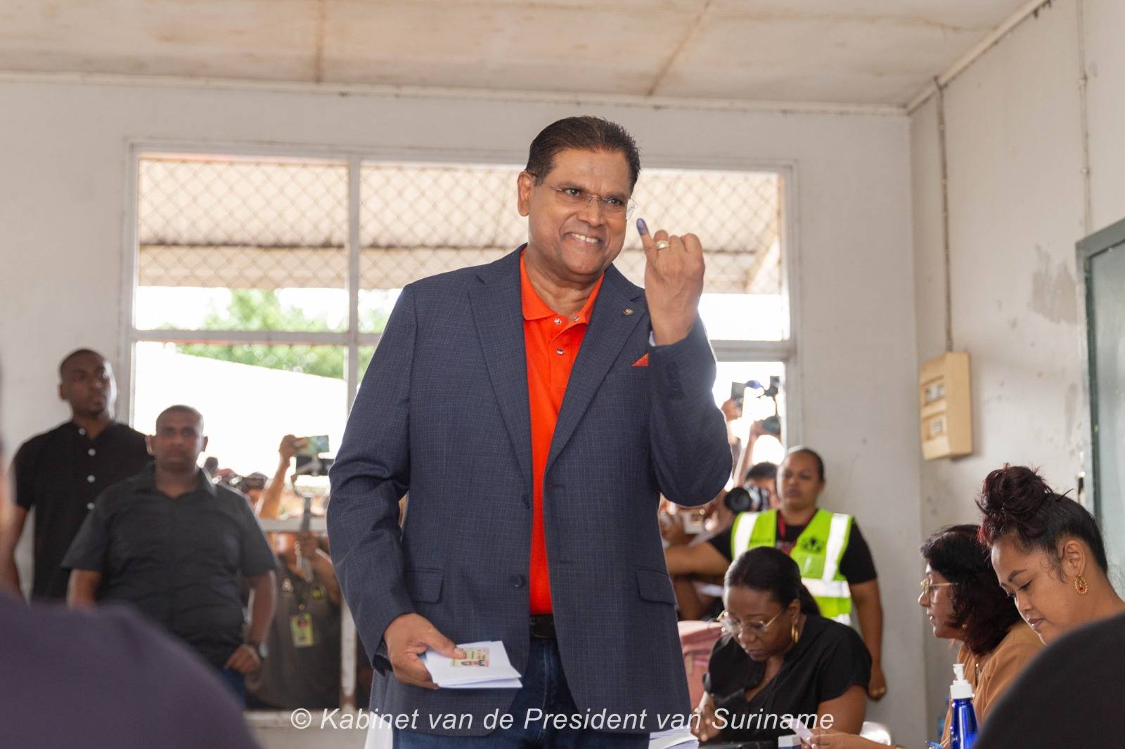 verkiezing stemmen Chan santokhi vhp