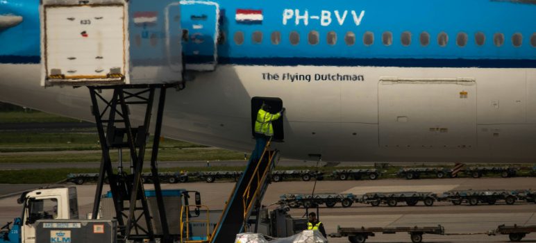 vliegtuig klm