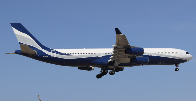 9H-SUN Hi Fly Malta Airbus A340-