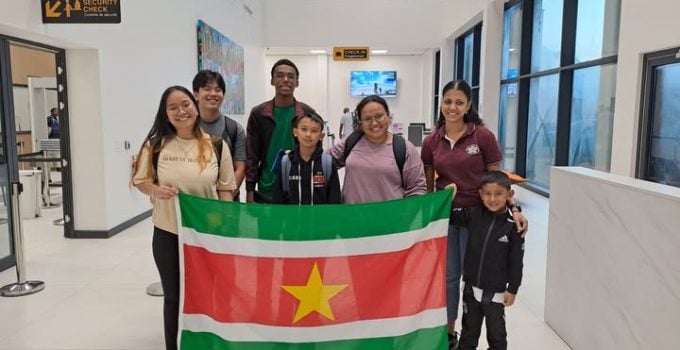 Suriname ook bij het Caricom Toernooi in Guyana