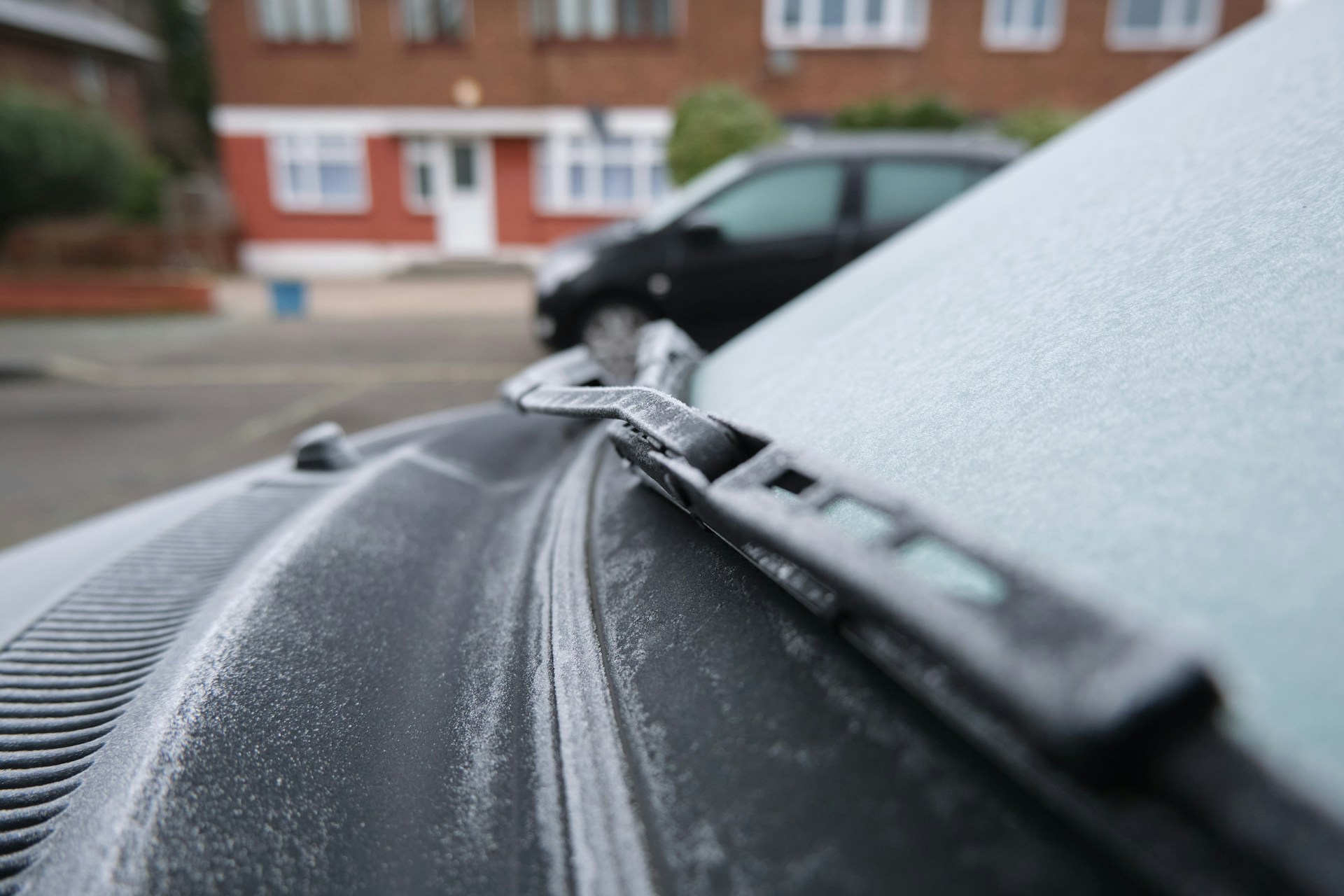 auto ruit raam vorst winter wiper ruitenwisser