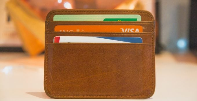 bankpas portemonnee pinnen geld