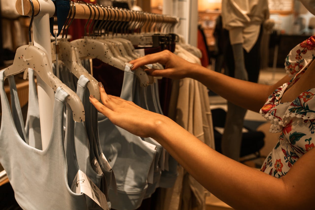 kleding winkel shoppen