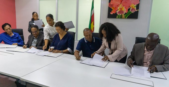 ondertekening coalitie