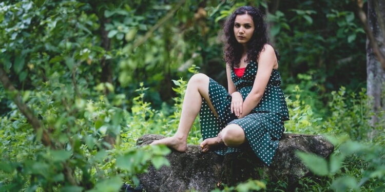 vrouw dame hindostaans