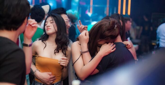 Discotheek nachtclub dancing