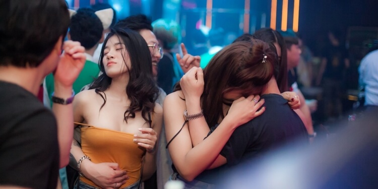 Discotheek nachtclub dancing