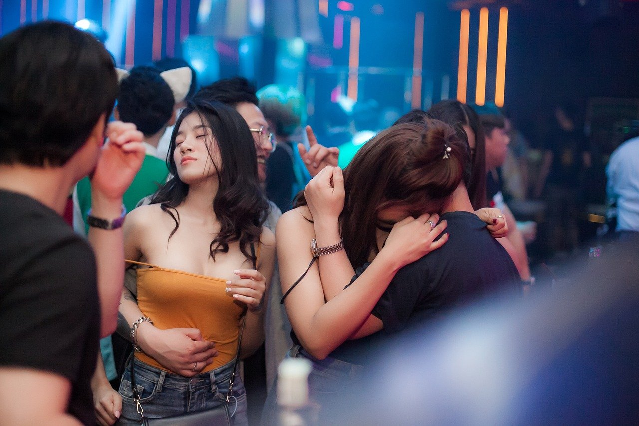 Discotheek nachtclub dancing