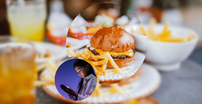 Fastfood en schermtijd