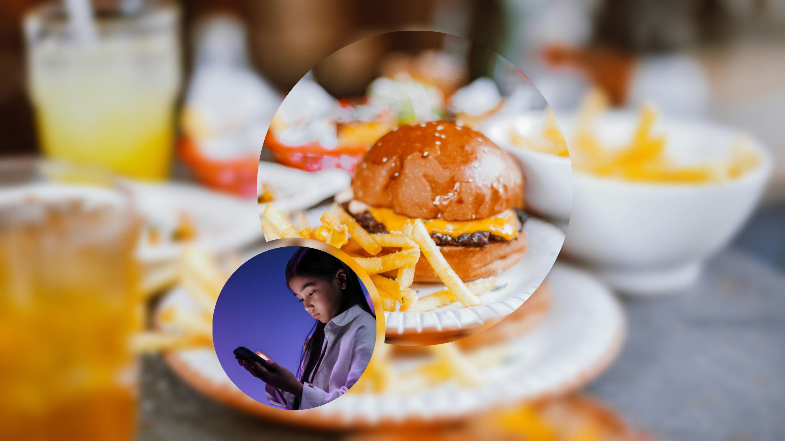 Fastfood en schermtijd
