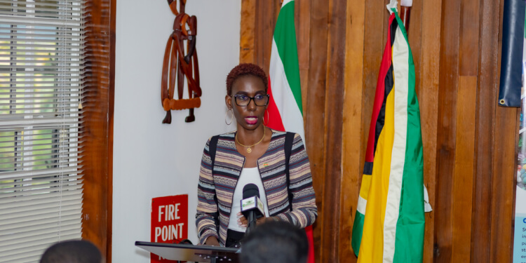 ambassadeur suriname in Guyana blankendal